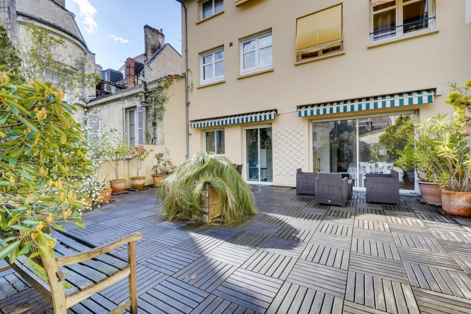בורדו Lovely Apartment With Exceptional Terrace מראה חיצוני תמונה